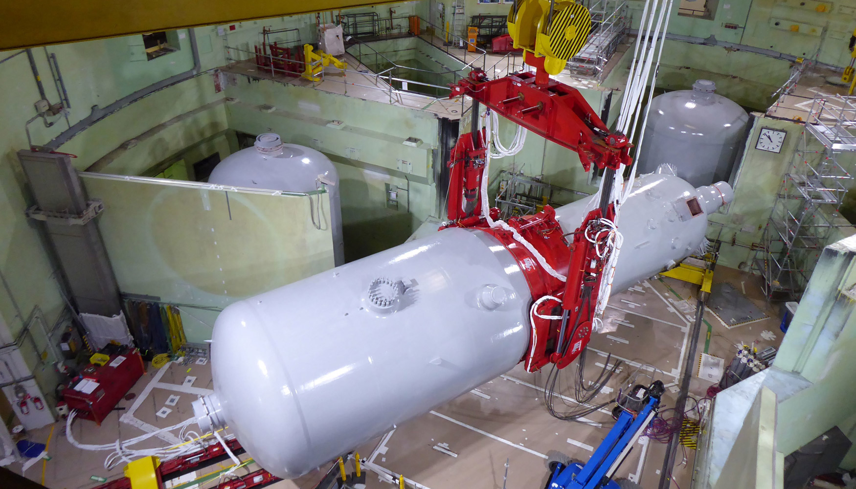 Desmantelamiento de una central nuclear en Alemania con soluciones de Mammoet