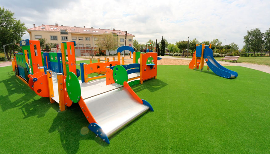 Pavimento De Caucho Continuo Para Parques Infantiles Toledo