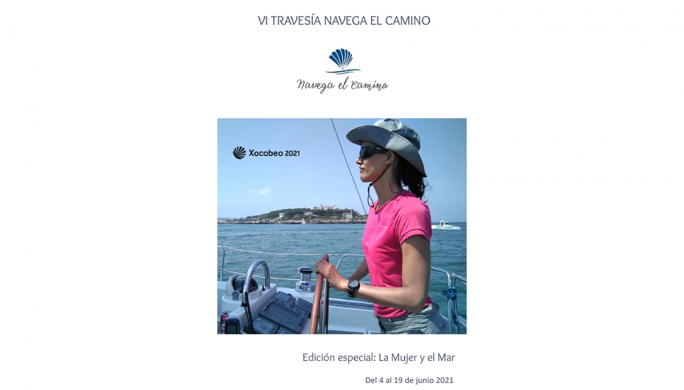 Cartel de la VI Travesa 'Navega el Camino 2021'