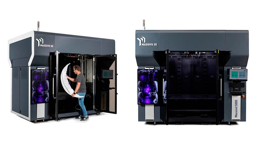 Impresora 3D a gran escala M5000 de Massivit