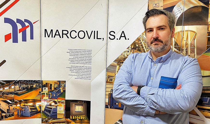 Bruno Silva, tcnico comercial do Grupo Marcovil
