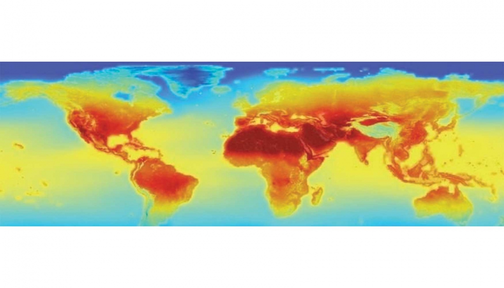Figura 1. Proyeccin climtica para 2100 (Fuente: NASA 2015)