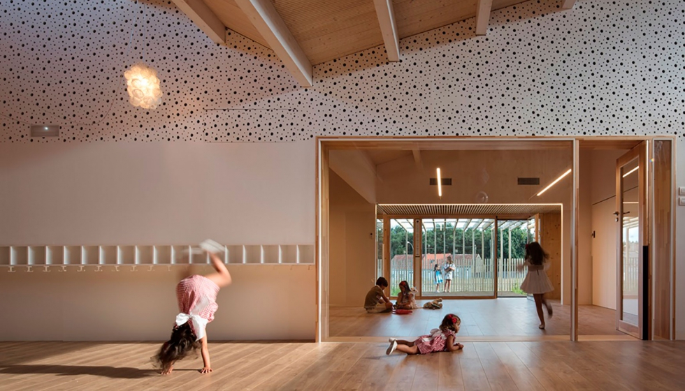 Escuela infantil A Baiuca, en A Estrada, Pontevedra, proyecto de balo Arquitectura