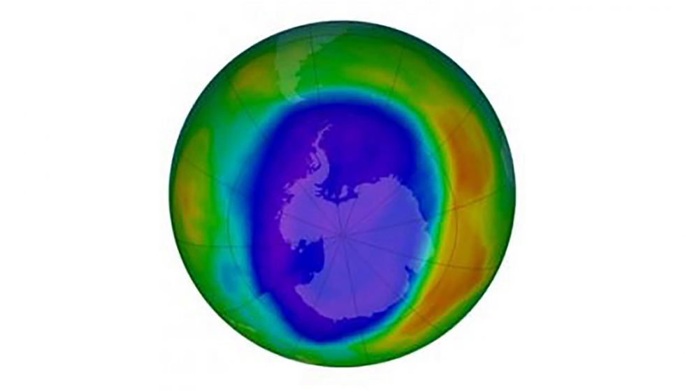 El agujero en la capa de ozono se cerr sbitamente en abril del ao pasado