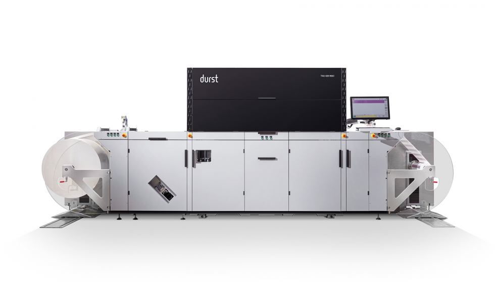 Impresora de etiquetas digital inkjet UV single-pass Durst Tau RSCi