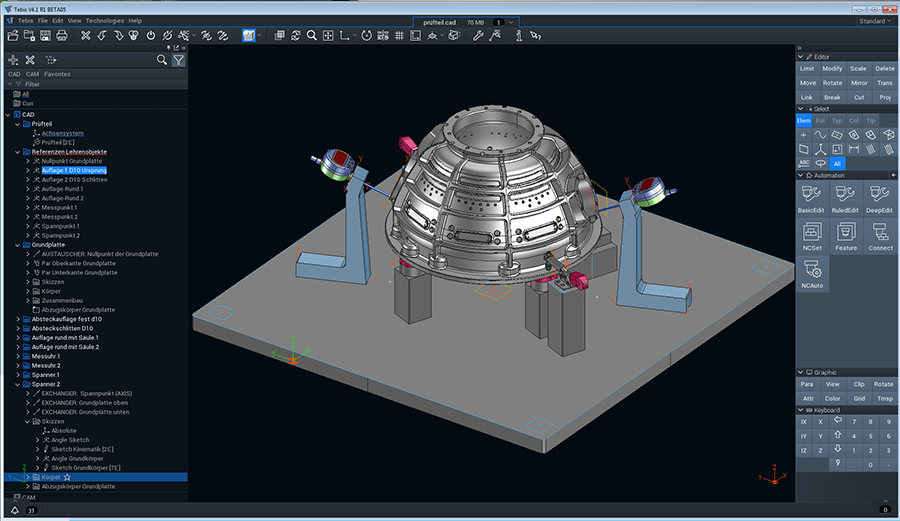 Tebis lança novo sistema CAD/CAM - InterMETAL - Informação profissional ...
