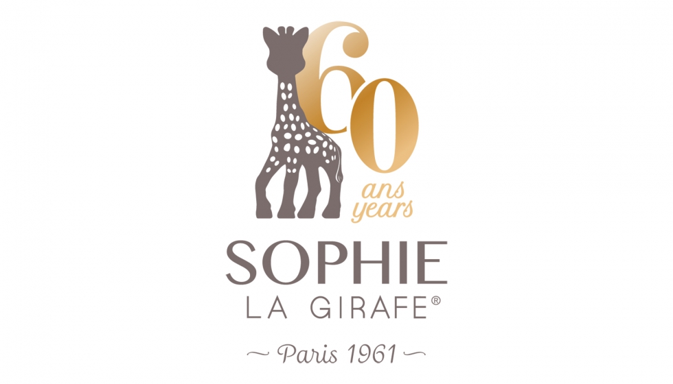 Sophie la girafe celebra su 60 aniversario