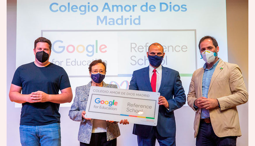 El centro educativo Amor de Dios de Madrid, promovido por la Congregacin de Hermanas del Amor de Dios, acaba de recibir su certificacin digital...