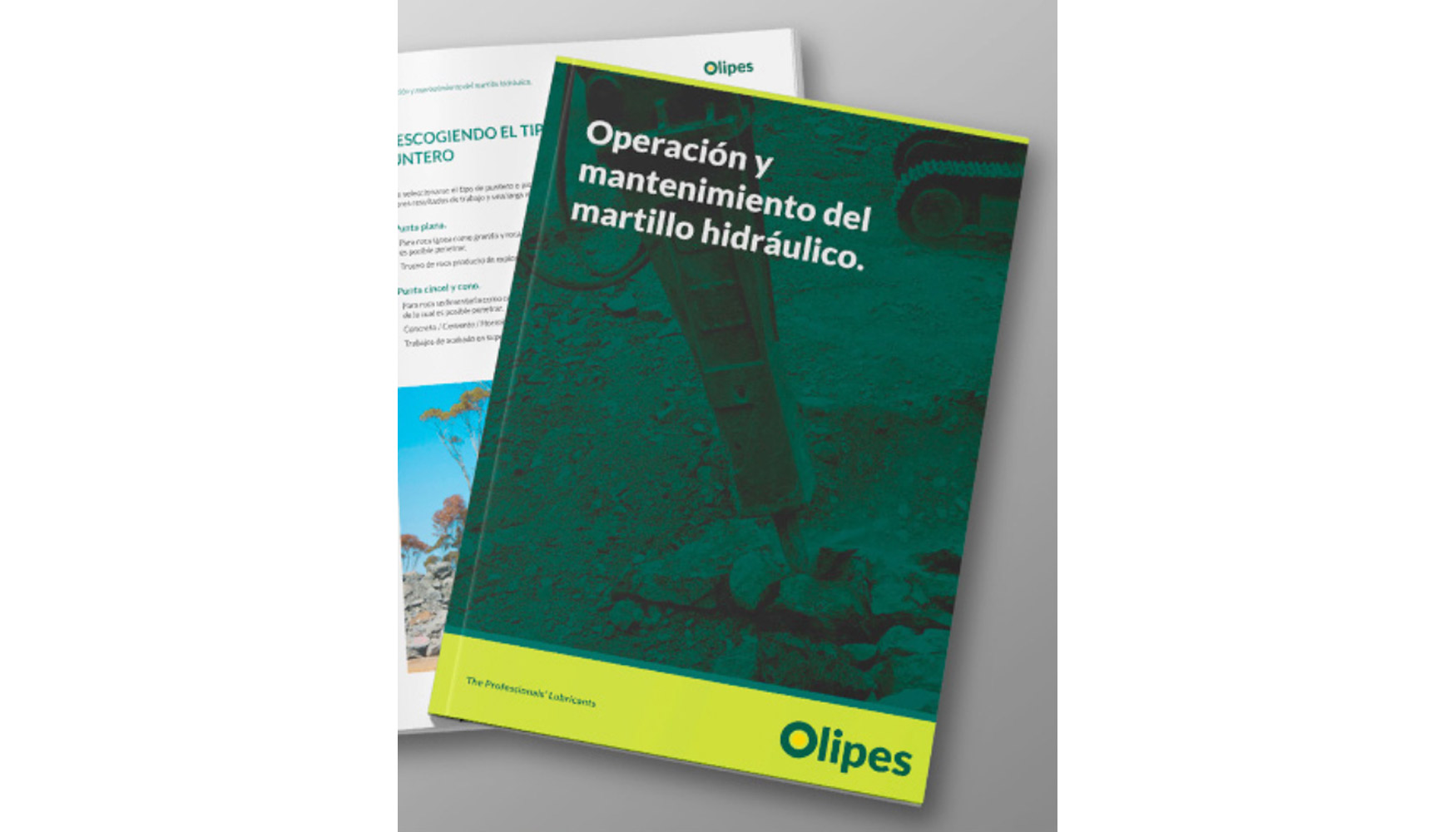 'Manual de Operacin y Mantenimiento del Martillo Hidrulico', editado por Olipes