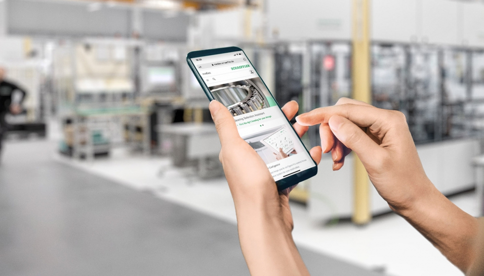 Schaeffler ha optimizado su catlogo de productos online Medias con nuevas funciones y un nuevo diseo responsive. Foto: Schaeffler...