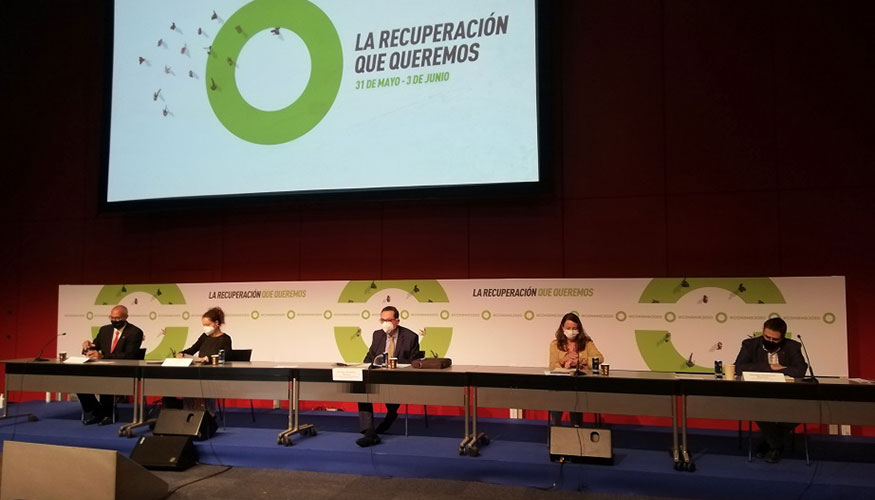 Un momento de la celebracin de mesa redonda en Conama