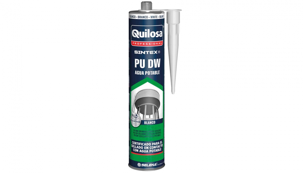 Nueva frmula de PU certificada para el contacto con agua potable Sintex PU DW Agua Potable de Quilosa