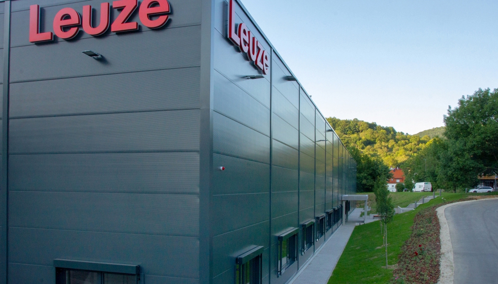 Nuevo centro de distribucin internacional de Leuze en Unterlenningen (Alemania), cerca de la sede central de la compaa...
