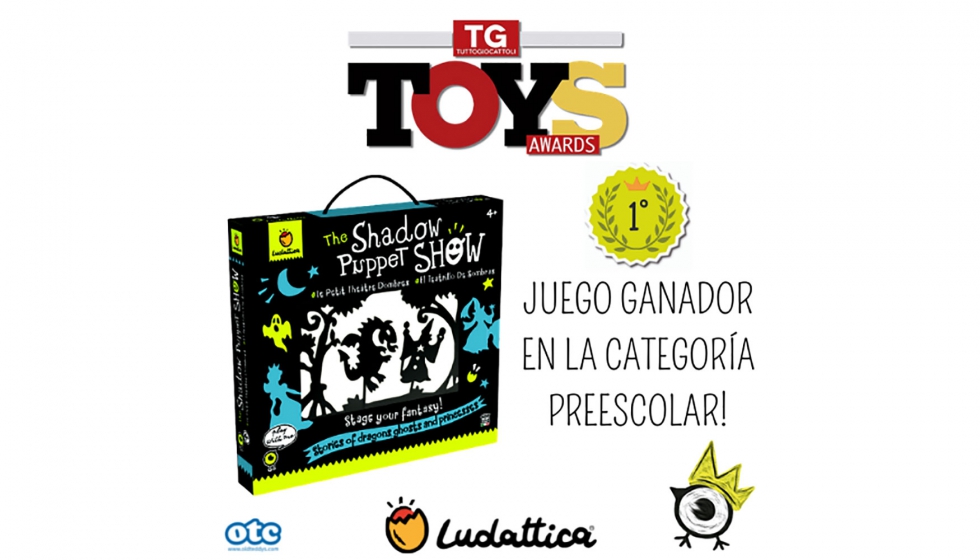El Teatrillo de Sombras gana el premio a major juguete en categoria preescolar en los Toy Awards 2021
