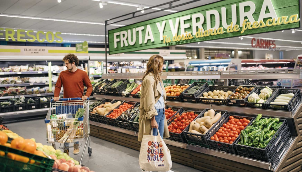 Un tercio del gasto invertido en frescos se destin a la compra de fruta y verdura...