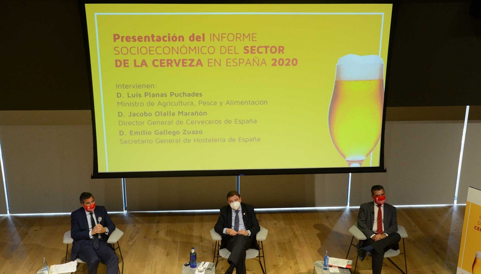 Presentacin del 'Informe Socioeconmico del Sector de la Cerveza en Espaa 2020'