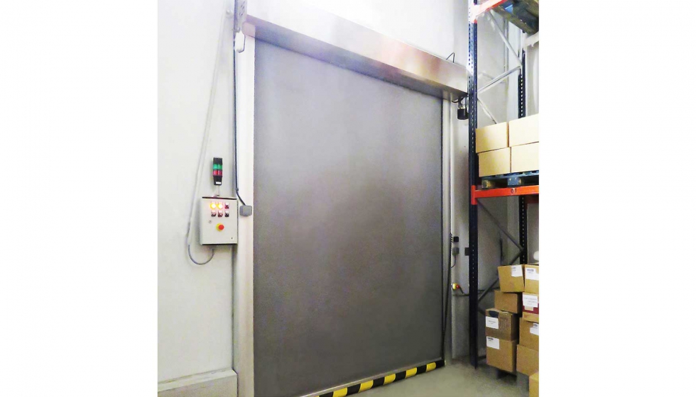 Puerta enrollable de Ferroflex para cmaras frigorficas