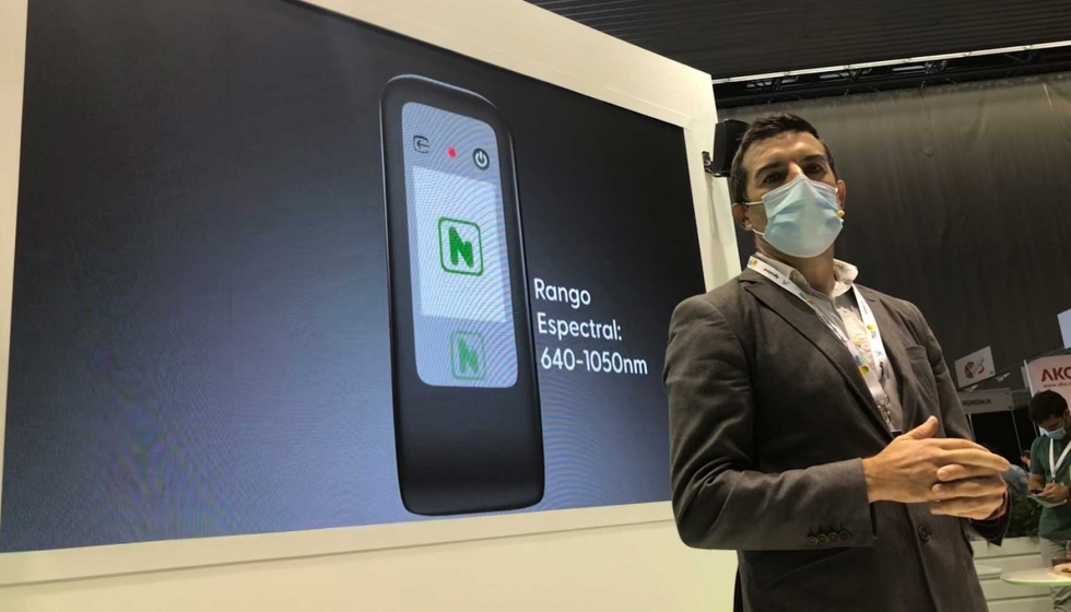 Ivn Nieto, CEO de Nulab, explic su tecnologa NIR porttil