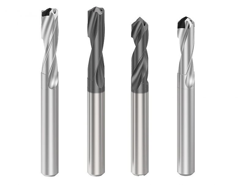 O sistema HiPACS utiliza brocas de metal duro padro com revestimento diamantado ou pontas de PCD