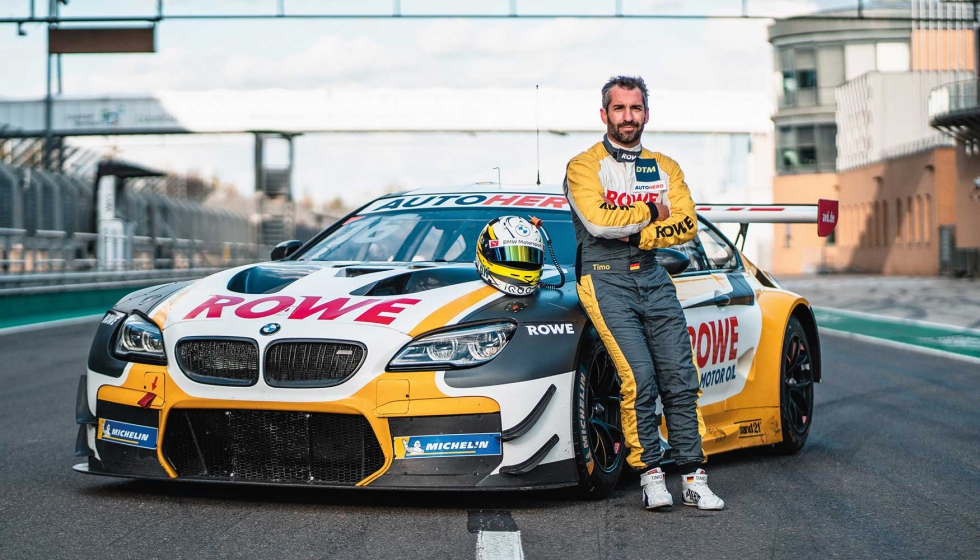 Gary Paffett con su Mercedes-AMG equipado con Space Drive. Foto: Schaeffler