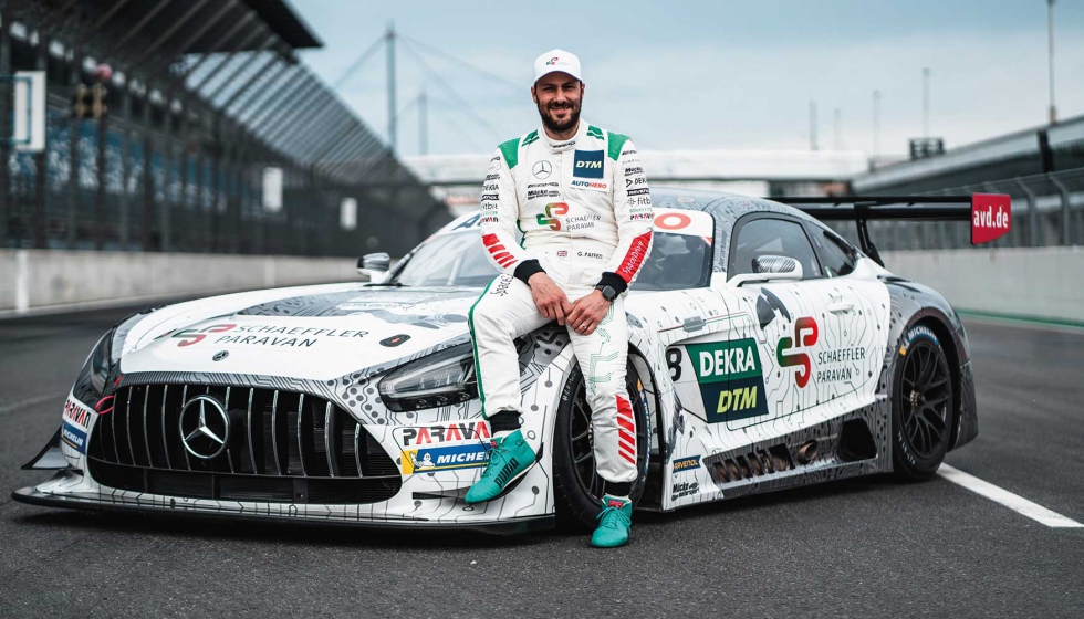 Timo Glock tambin utilizar Space Drive para conducir su BMW M6 GT3. Foto: Schaeffler