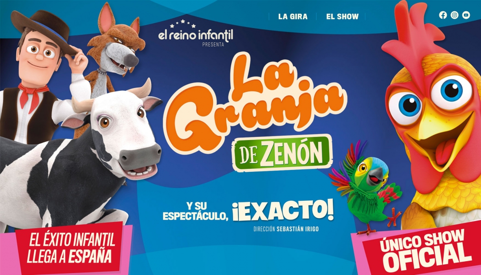 Hacia finales de 2021, llegar el show en vivo de La Granja de Zenn