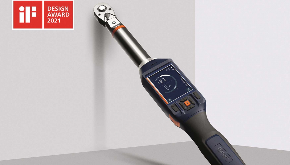 La llave electrnica dinamomtrica/torsiomtrica Garant HCT ha ganado el iF Design Award