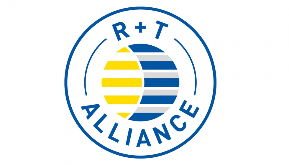 Logotipo de R+T Alliance. Imagen: Messe Stuttgart