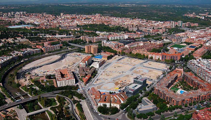 rea donde se est desarrollando el proyecto urbanstico Ribera del Caldern