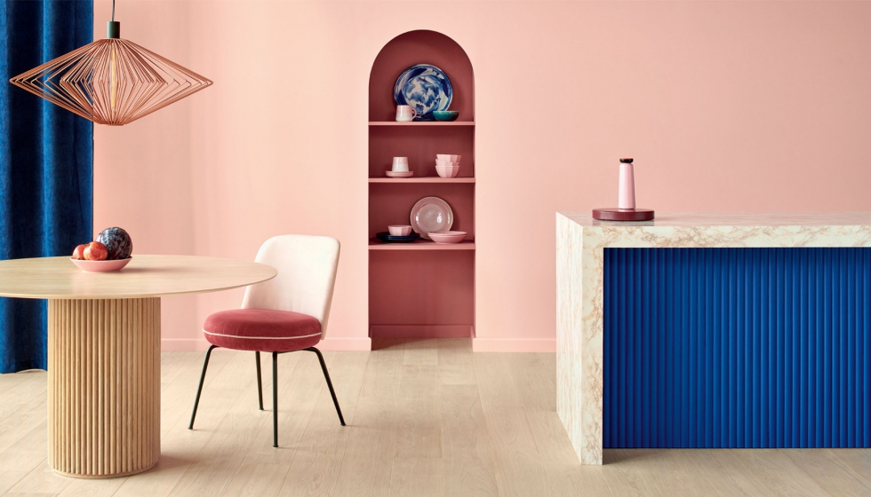 Azul eléctrico, color de moda en materia de decoración