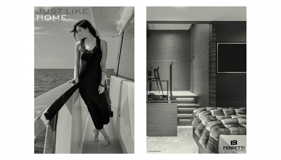 El yate se asemeja en sus espacios interiores a un hogar