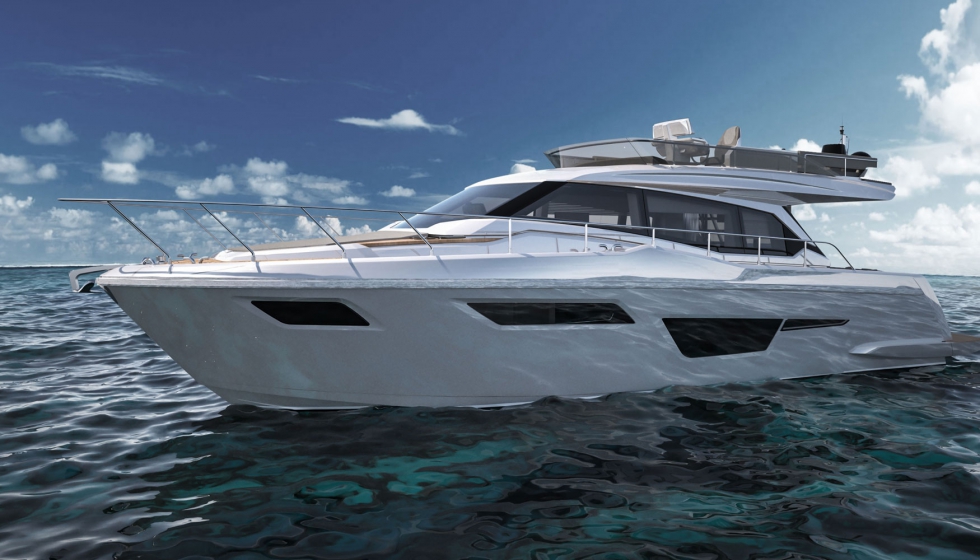 Ferretti Yachts 500, uno de los ltimos modelos del Grupo Ferretti