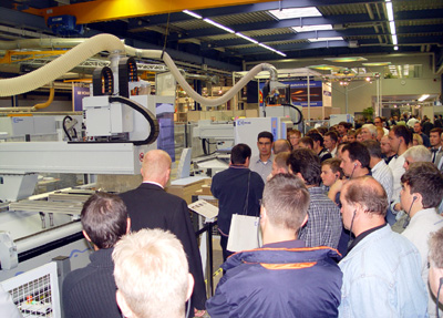 La convencin tcnica de Homag 2009 se celebr de nuevo en las instalaciones que la empresa tiene en Schopfloch