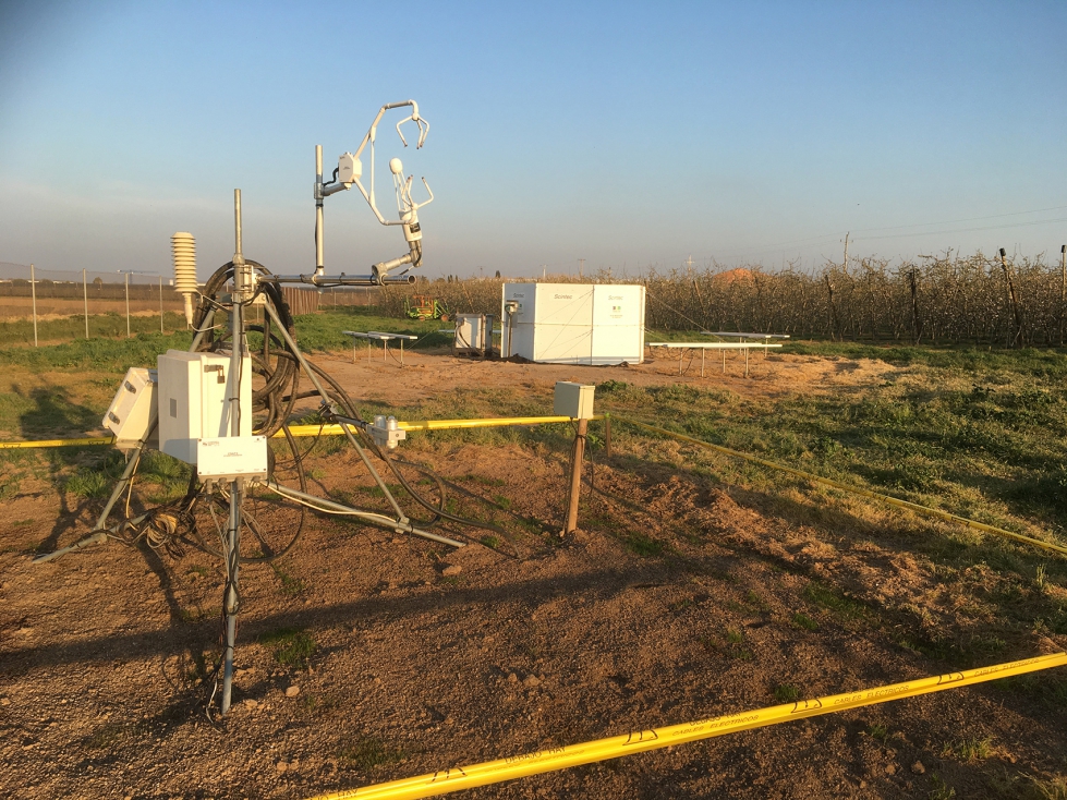 Para el proyecto LIAISE, el Servicio Meteorolgico de Catalua ha instalado una estacin SEB completa para monitorizar la ETo...