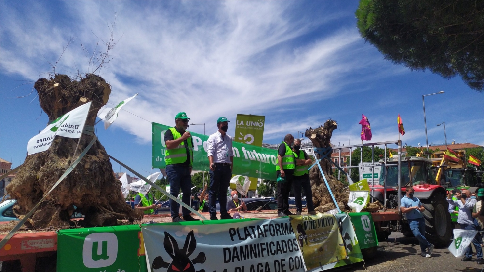 La protesta tuvo lugar el mircoles 14 de junio