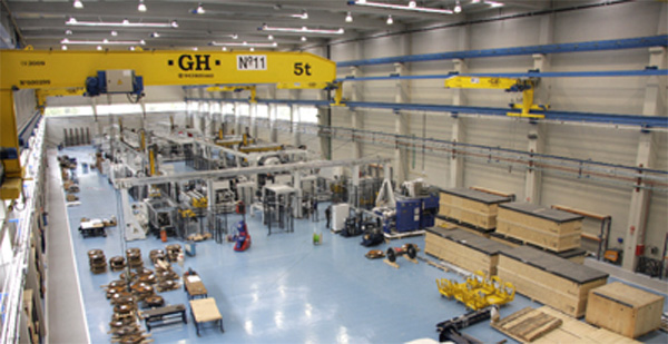Las instalaciones de Danobat Railway Systems en Bergara ocupan una superficie de 10.000 m�