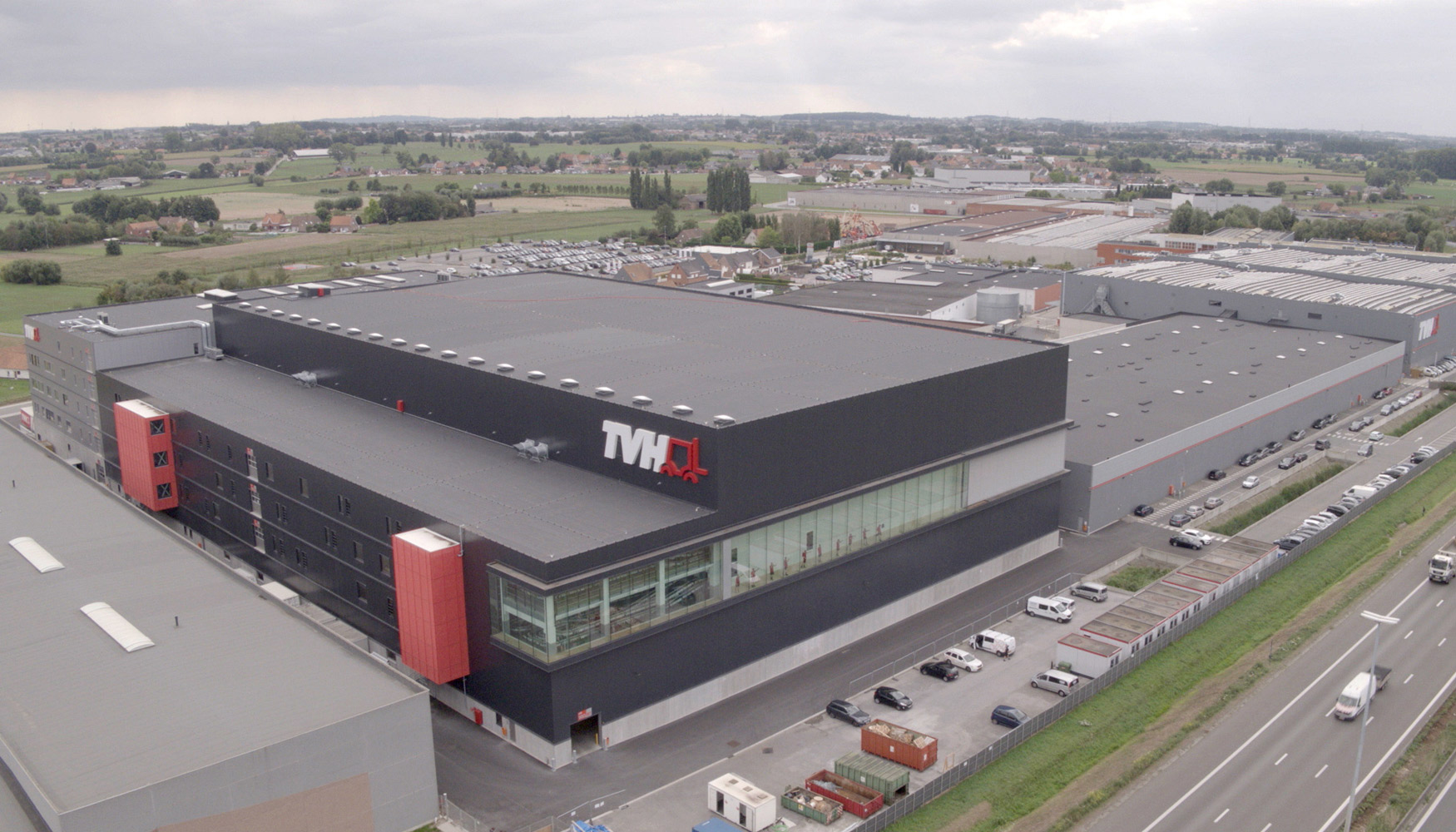 Sede internacional de TVH Parts en Waregem