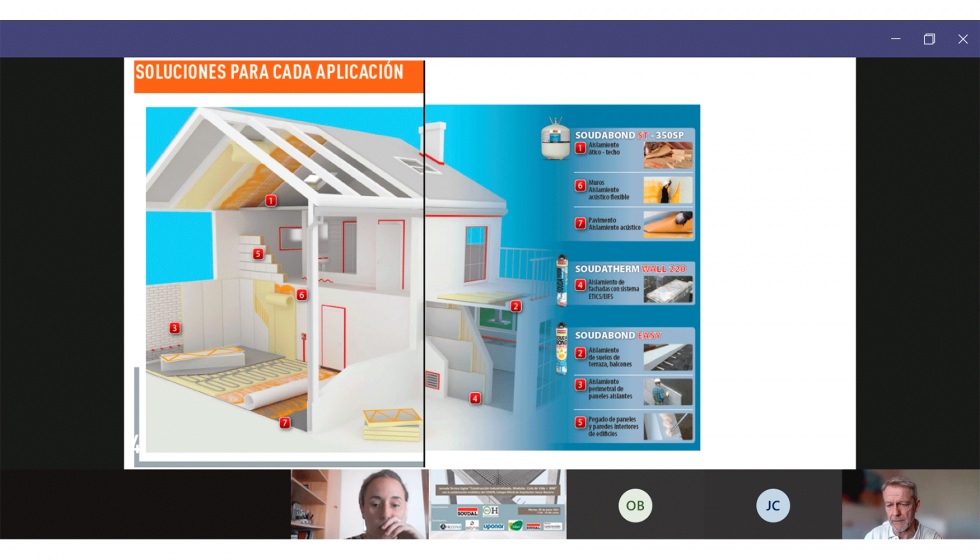 Peter Esselens, director general de Soudal present soluciones 4.0 para la hermeticidad en construccin modular y edificios de consumo casi nulo...