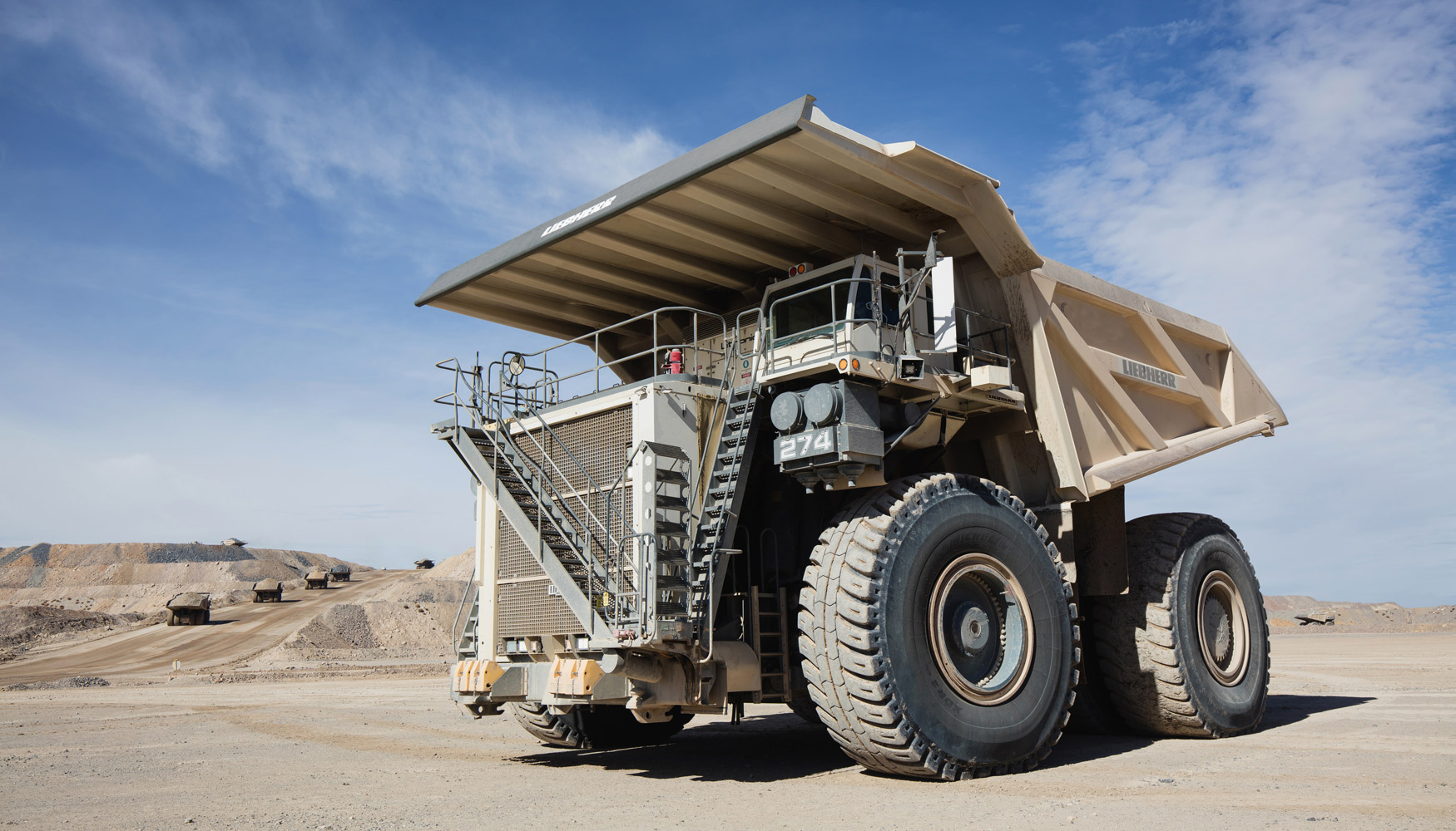 Dumper T 274 de Liebherr