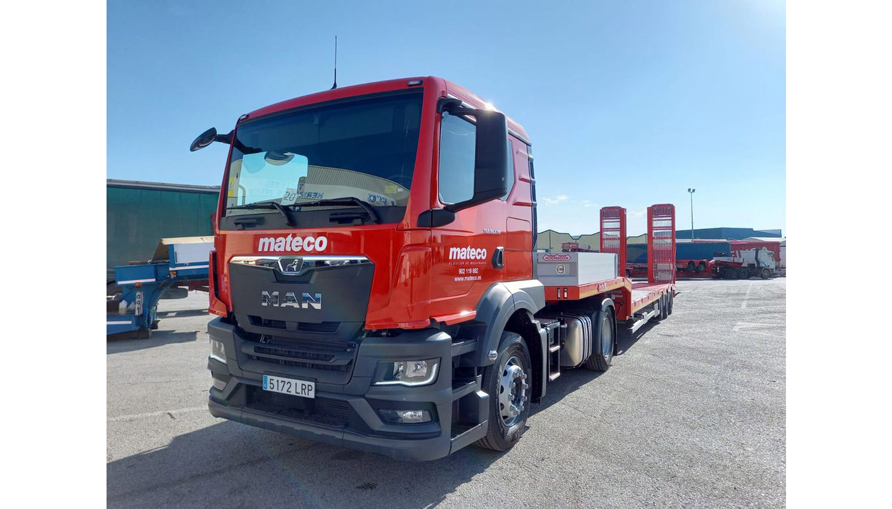 Foto de Mateco potencia su servicio logstico ampliando su flota de camiones