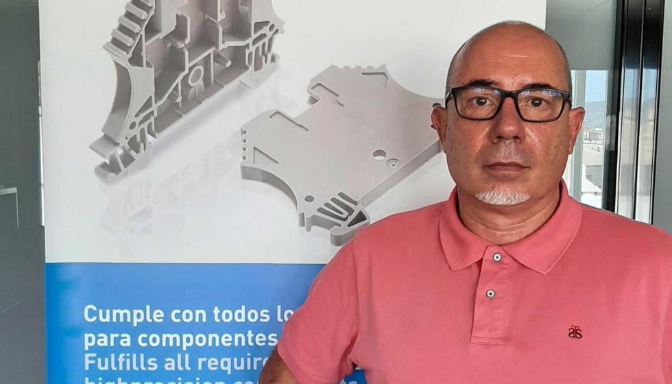 Antonio Muoz, director comercial del rea de inyeccin de Coscollola Comercial