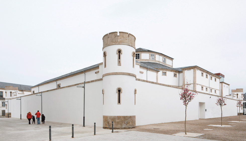 Aspecto exterior del Centro Cultural O Vello Crcere en Lugo