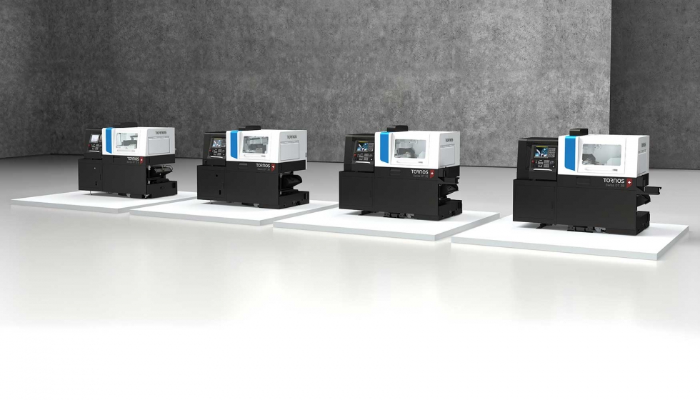 Las nuevas mquinas Swiss DT estarn disponibles en cuatro dimetros diferentes: 13, 26, 32 y 38 mm