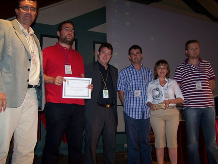 Acto de entrega del Premio Infaimon Jai 2009 a los vencedores