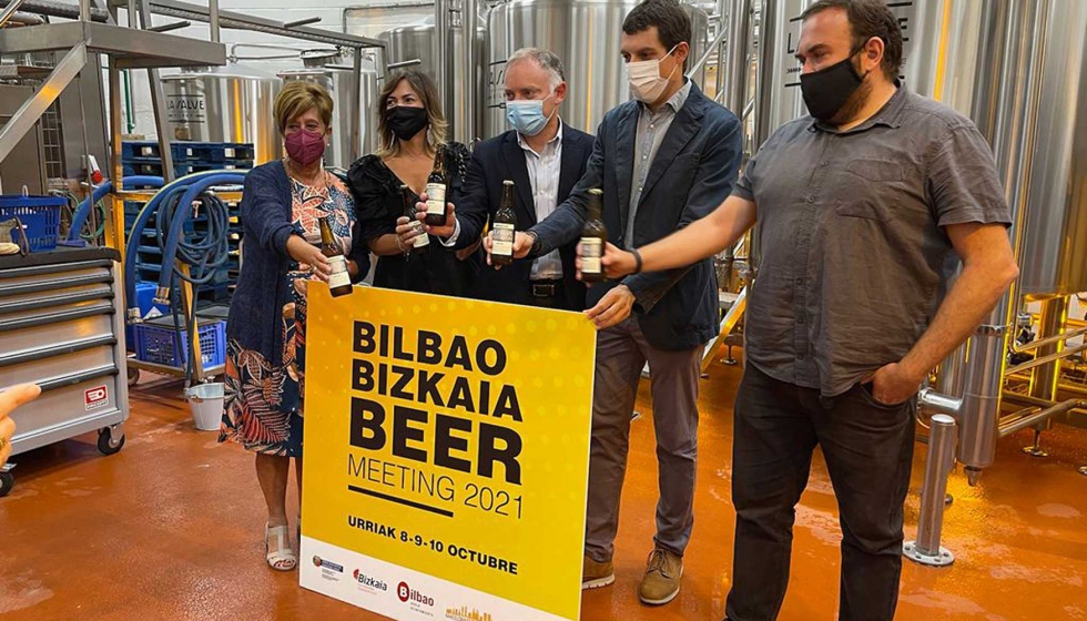 Acto de presentacin de Bilbao Bizkaia Beer Meeting 2021