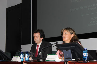 La secretaria general de planificacin, cambio climtico y calidad ambiental de la Junta de Andaluca, Esperanza Caro...
