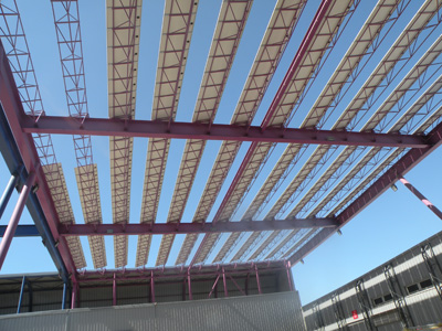 Imagen de la instalacin fotovoltaica del Palacio de Ferias y Congresos de Mlaga