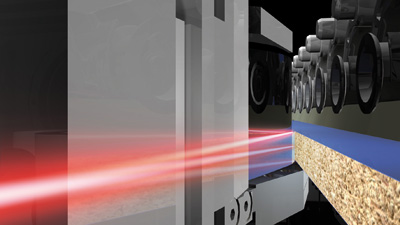 La tcnica de laserTec consiste en la fusin de los cantos y el panel mediante un rayo lser dirigido que funde una delgada lmina en el canto...