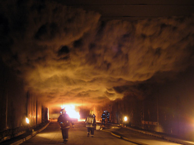 Estratificacin de los humos en los momentos iniciales del incendio