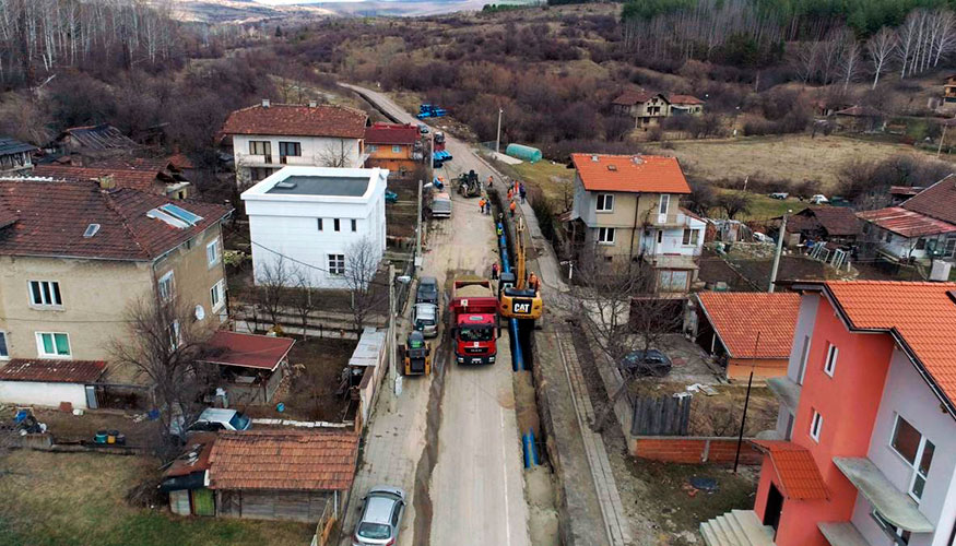 Proyecto para el desarrollo de una nueva red de abastecimiento para la ciudad de Pernik (Bulgaria)